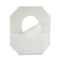 Toilet Seat Covers | Boardwalk BWKK5000B 14.17 in. x 16.73 in. Premium Half-Fold Toilet Seat Covers - White (250/Sleeve, 20 Sleeves/Carton) image number 3