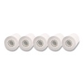Perforated Roll & Hand Towels | PM Company 05262 2.25 in. x 55 ft. Direct Thermal Printing Thermal Paper Rolls - White (5/Pack) image number 0