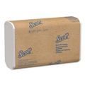 Perforated Roll & Hand Towels | Scott 37490 Essential 1-Ply 8 in. x 9.4 in. Multi-Fold Towels - White (16/Carton) image number 1