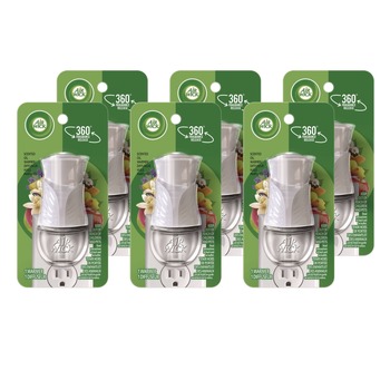  | Air Wick 62338-78046 1.75 in. x 2.69 in. x 3.63 in. Scented Oil Warmer - White/Gray (6/Carton)