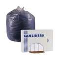 High-Density Trash Bags | Boardwalk Z7660VNK 38 in. x 60 in. 60 gal. 16 mic High-Density Industrial Can Liners Flat Pack - Natural (100/Carton) image number 1