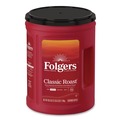 Coffee - Caffeinated | Folgers 2550030419 40.3 oz Canister Ground Coffee - Classic Roast (6/Carton) image number 1