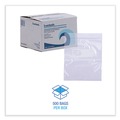 Resealable Bags | Boardwalk BWKQUARTBAG 7 in. x 8 in. Quart Reclosable Food Storage Bags - Clear (500/Box) image number 4