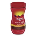 Coffee - Caffeinated | Folgers 2550006922 16 oz. Jar Classic Roast Instant Coffee Crystals image number 1