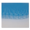 Toilet & Urinal Deodorizers | Boardwalk WCBX-P-010I010I-06-AAS80- 0.11 oz Anti-Splash Urinal Screen - Clean Cotton Scent/Blue (10/Carton) image number 2