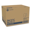 Toilet Tissues | Georgia Pacific Professional 19448/01 2-Ply Pacific Blue Basic High-Capacity Septic Safe Bathroom Tissue - White (48 Rolls/Carton) image number 2