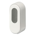 Soap Dispensers | Dial Professional 1700034055 3.75 in. x 3.38 in. x 8.75 in. 15 oz Versa Dispenser for Pouch Refills - Light Gray/White (6/Carton) image number 2