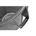 Indoor Waste Receptacles | Rubbermaid Commercial FG261000GRAY 10 gal. Vented Round Plastic Brute Container - Gray image number 3