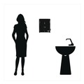 Towel Dispensers | Papernet 419483 11.8 x 9.8 x 14.2 Hy Tech Automatic Towel Dispenser - Black (1/Carton) image number 5