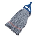 Mop Heads | Carlisle 369423B14 43 x 6 x 3 Looped-End Cotton Mop - Medium/Red image number 3