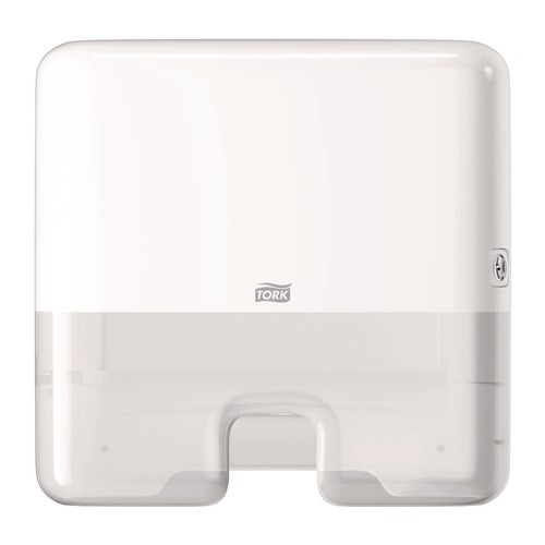 Towel Dispensers | Tork 553120 Xpress 11.9 in. x 4 in. x 11.6 in. Mini Multifold Hand Towel Dispenser H2 - White image number 0