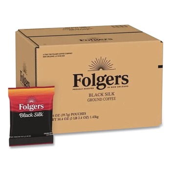 Folgers 2550000016 1.4 oz. Coffee Filter Packs - Black Silk (40/Carton)