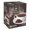 Cocoa | Cafe Escapes 5000330122 Dark Chocolate Hot Cocoa K-Cups (24/Box) image number 1