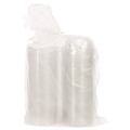 Perforated Roll & Hand Towels | Dart CTR8BF SafeSeal 5.5 in. Diameter x 1.7 in. Height 8 oz. Plastic Tamper-Evident Bowls with Flat Lid - Clear (240/Carton) image number 1