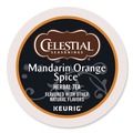 Tea | Celestial Seasonings 5000330011 Mandarin Orange Spice Herb Tea K-Cups (24/Box) image number 3