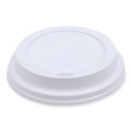 Cup Lids | Boardwalk BWKDEERHLIDW Deerfield Plastic Lids for 10 - 16 oz. Hot Cups - White (1000/Carton) image number 1
