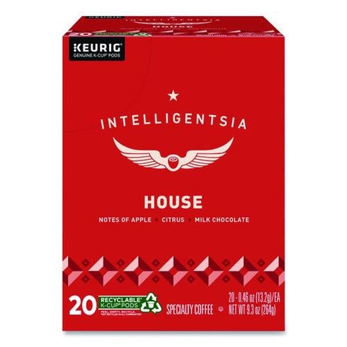 Coffee - Caffeinated | Keurig 5000371868 Light Roast Coffee K-Cups - House Blend (20/Box) image number 0