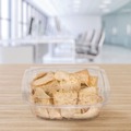 Food Containers & Lids | Dart CH24DED ClearPac SafeSeal 24 oz. Domed Lid Plastic Tamper-Resistant/Evident Containers - Clear (200/Carton) image number 5