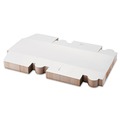 Bakery Boxes & Containers | SCT SCH 0977 10 in. x 10 in. x 5.5 in. Paper One-Piece Non-Window Bakery Boxes - White (100/Carton) image number 2
