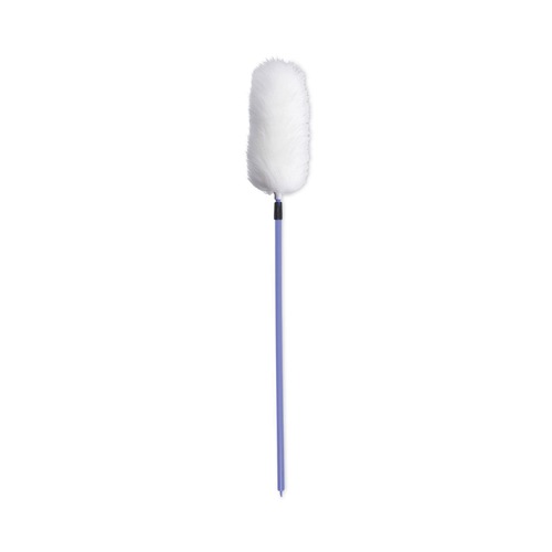 Dusters | Boardwalk BWKL3850 35 in. - 48 in. Plastic Handle Lambswool Duster image number 0