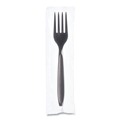 Disposable Forks | SOLO RSK1-0004 Reliance Mediumweight Cutlery, Fork - Black (1,000/Carton) image number 0