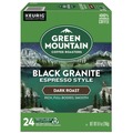 Coffee - Caffeinated | Green Mountain Coffee 5000366650 Black Granite Espresso Style K-Cups (24/Box) image number 0