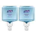 Soap Refills | PURELL 7772-02 1200 ml Fragrance-Free HEALTHY SOAP Gentle and Free Foam for ES8 Dispensers (2/Carton) image number 0