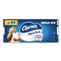 Toilet Tissues | Charmin 80835941 2-Ply Septic Safe Ultra Soft Bathroom Tissue Mega Roll - White (208 Sheets/Roll, 16 Rolls/Carton) image number 2