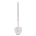 Toilet Brushes | Boardwalk 96301-BWK Spiral Bowl Brush, 13-in Handle, White image number 0