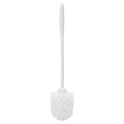 Toilet Brushes | Rubbermaid Commercial FG631000WHT 10 in. Handle Commercial-GradeToilet Bowl Brush - White (24/Carton) image number 0