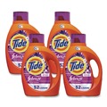 Laundry Detergents | Tide 87566 Plus Febreze 84 oz. Bottle HE Liquid Laundry Detergent - Spring and Renewal (4/Carton) image number 0