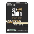 Coffee - Caffeinated | BLK & Bold 5000372407 Rise and GRND 0.41 oz. K-Cups (20/Box) image number 0