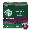 Coffee - Caffeinated | Starbucks 12434813 K-Cups - French Roast (96/Carton) image number 0