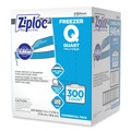 Resealable Bags | Ziploc 364957 7 in. x 7.75 in. 32 oz. Zipper Freezer Bags - Clear (300/Carton) image number 1