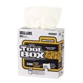 Perforated Roll & Hand Towels | Sellars 660708502000 1-Ply 8.5 x 16.5 Z400 Interfold Pop-Up Wipers - White (8/Carton) image number 1