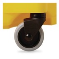 Buckets & Wringers | Rubbermaid Commercial FG748000YEL WaveBrake 2.0 26 qt. Side-Press Plastic Bucket/Wringer Combos - Yellow image number 6