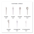 Disposable Knives | Eco-Products EP-S011 Plantware 6 in. Compostable Knife Cutlery - Pearl White (1000/Carton) image number 8