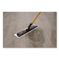 Floor Dusters & Accessories | Rubbermaid Commercial HYGEN FGQ55900BK00 HYGEN 18 in. Quick Connect Single-Sided Plastic Wet/Dry Mop Frame - Black image number 2