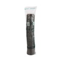 Cup Lids | Dart TL1224TGB Solo Traveler Sip Through Lids for ThermoGuard 12 oz to 24 oz Hot Cups - Black (1200/Carton) image number 2