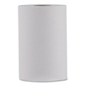 Perforated Roll & Hand Towels | Boardwalk BWK6250 8 in. x 350 ft. 1-Ply Hardwound Nonperforated Paper Towels - White (12/Carton) image number 1