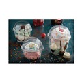Cup Lids | Pactiv Corp. YPDL20CNH EarthChoice Strawless RPET Lid Dome Lid fits 12 oz. to 24 oz. A Cups - Clear (900/Carton) image number 4