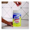 Cleaning Cloths & Wipes | LYSOL Brand 19200-80296 1-Ply 7 in. x 7.25 in. Disinfecting Wipes - Lemon and Lime Blossom Scent, White (3/Carton) image number 9