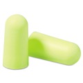 Ear Plugs | 3M 312-1250 E-A-Rsoft Soft Foam Regular Size Cordless Earplugs - Yellow Neon (200 Pairs/Box) image number 0