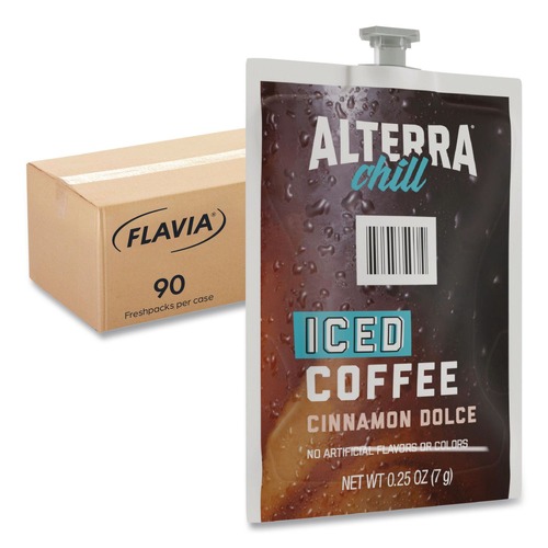 Coffee - Caffeinated | FLAVIA 48061 Alterra Coffee Freshpack - Iced Cinnamon Dolce (90/Carton) image number 0