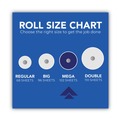Perforated Roll & Hand Towels | Scott 56674 7.31 in. x 11 in. 1-Ply Choose-A-Sheet Mega Kitchen Roll Paper Towels - White (30 Rolls/Carton) image number 5
