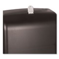 Towel Dispensers | Tork 73TR 11.75 in. x 6.25 in. x 18 in. Folded Towel Dispenser - Smoke (1/Carton) image number 6