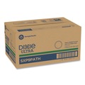Plates | Dixie SXP9PATH Pathways Soak Proof Shield 8.5 in. Paper Plates - Green/Burgundy (125/Pack) image number 2