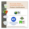 Cups | World Centric CP-CS-3 3 oz PLA Plastic Cold Cups - Clear (2500/Carton) image number 5