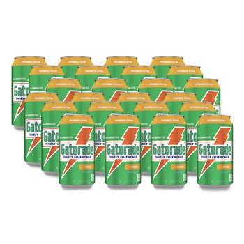 Gatorade QUA00902 G Series 11.6 oz. Thirst Quenchers - Orange (Carton of 24 Cans)