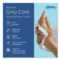 Perforated Roll & Hand Towels | Kleenex 25639 7.5 in. x 700 ft. 1-Ply Hard Roll Paper Towels with Premium Absorbency Pockets - White (6/Carton) image number 10